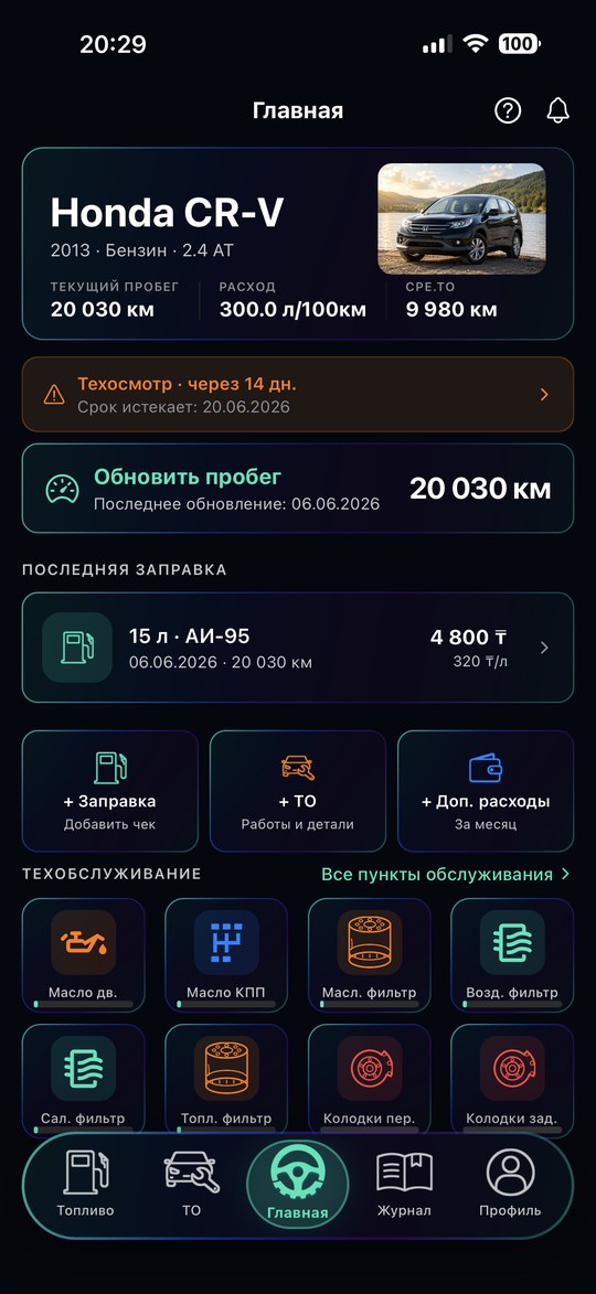 ТО iris